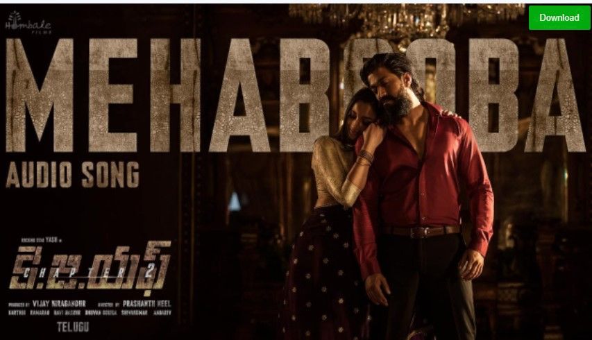 Mehabooba Telugu Lyrics